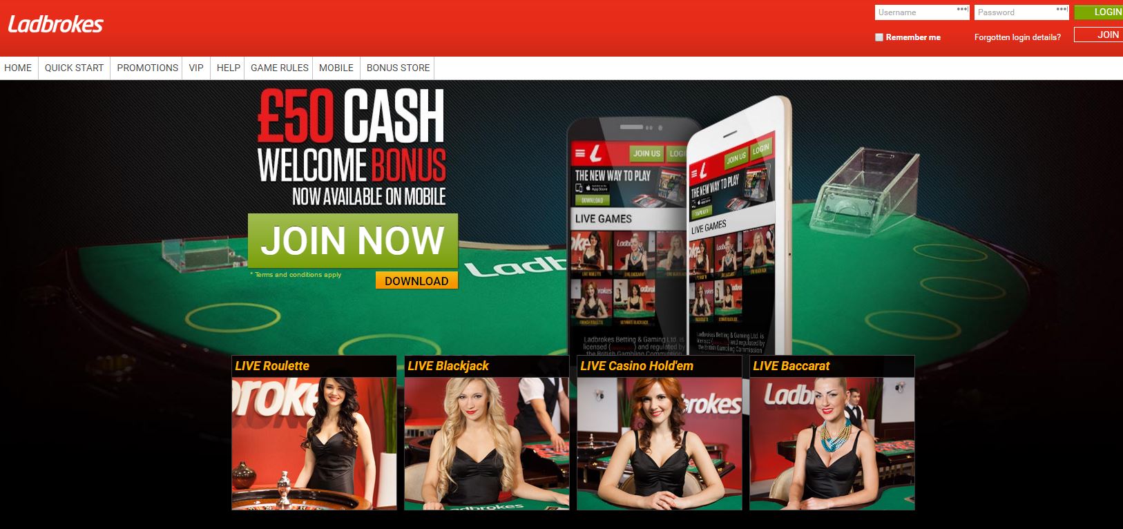 Ladbrokes Com Casino